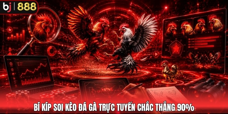 Bí kíp soi kèo đá gà trực tuyến chắc thắng 90%