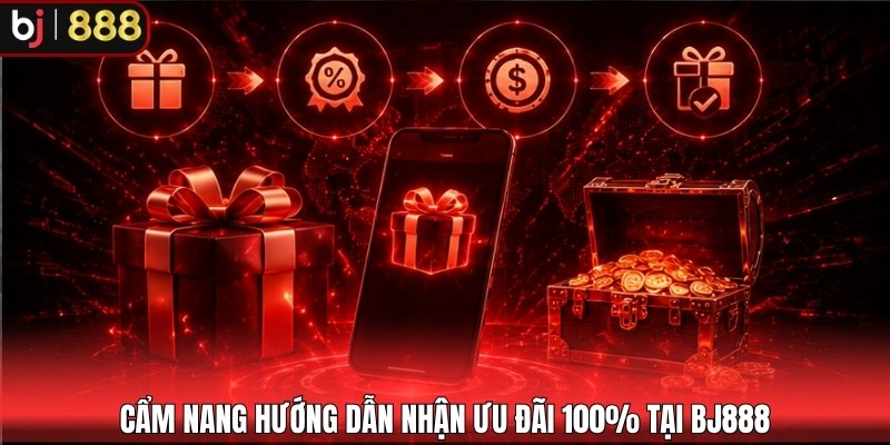 Cẩm nang hướng dẫn nhận ưu đãi 100% tại BJ888